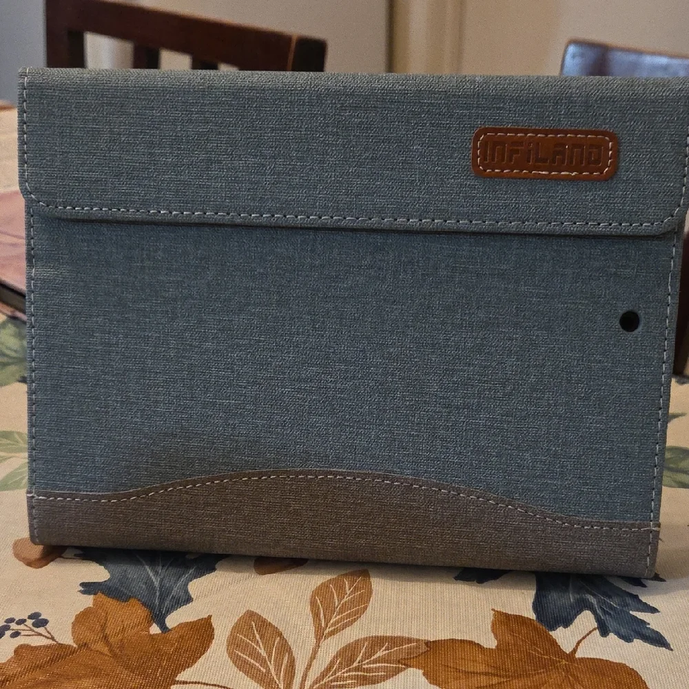 Blue and Gray Infiland Tablet Case
